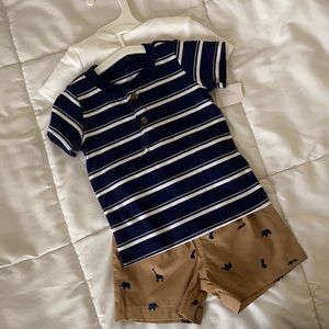 NWT Baby Boy Short Set